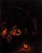 Gerard Dou The Night School. USA oil painting artist